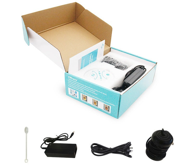 Minimasajeador de pies portátil para baño de pies iónico